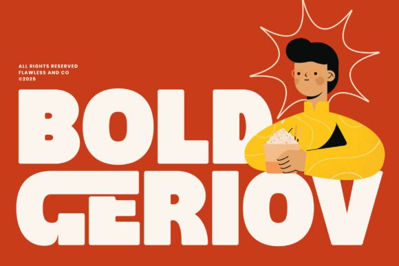 Bold Geriov: A Display Font for Modern Web Design