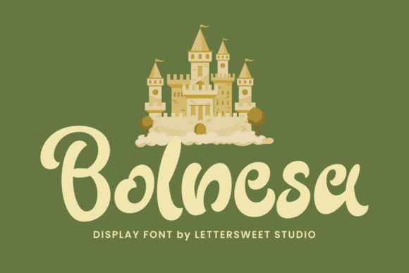Bolnesa: A Playful Display Font for Campaign Designers