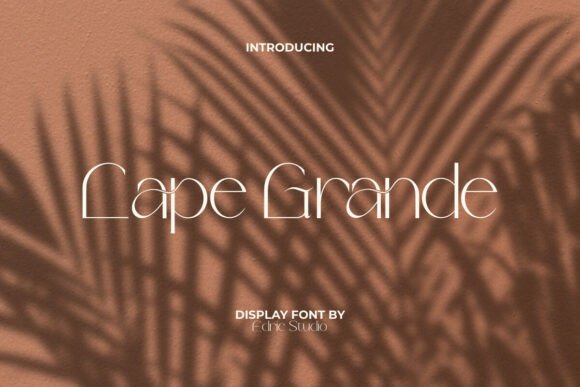 Cape Grande: A Display Font That Elevates Editorial Design