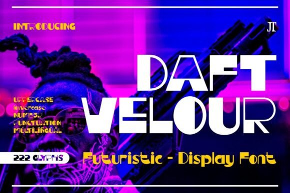 Daft Velour Display Font: A Bold Choice for Handmade Products