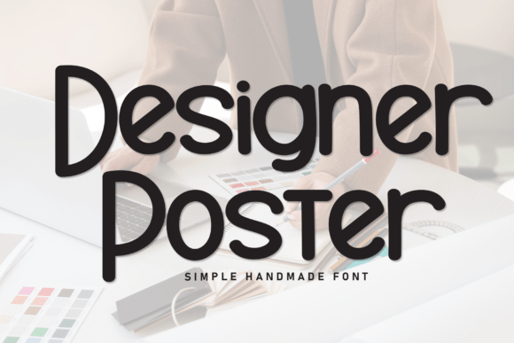 Designer Poster: A Handwritten Font That Brings Warmth to Your Brand