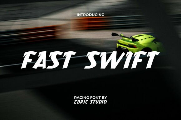 Fast Swift: A Display Font That Means Business