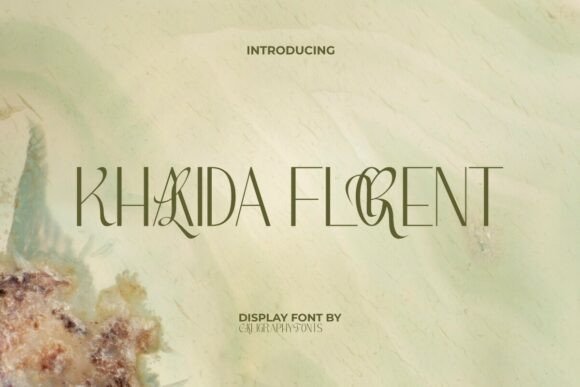 Khalida Florent: A Display Font That Makes Campaign Headlines Stand Out
