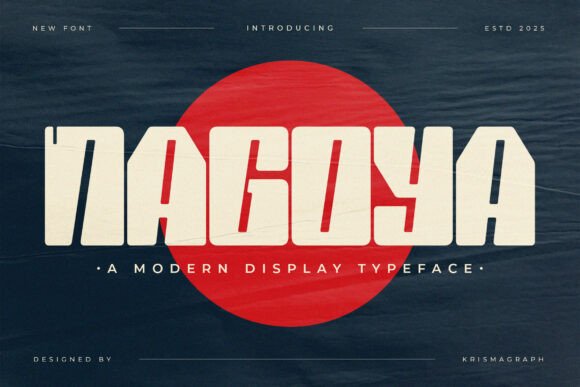 Nagoya: A Display Font That Earns Its Place in Your Toolkit