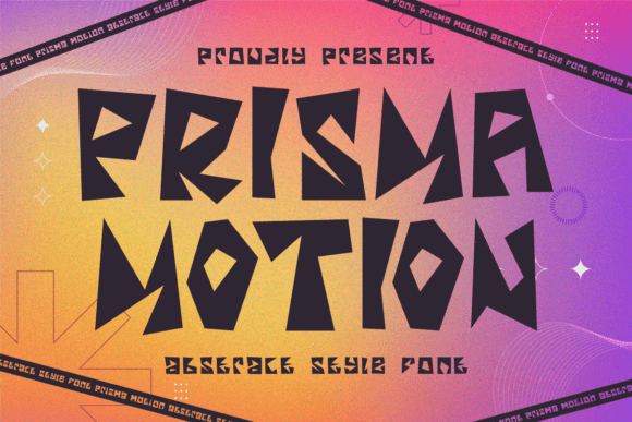Prisma Motion: A Bold Typographic Statement
