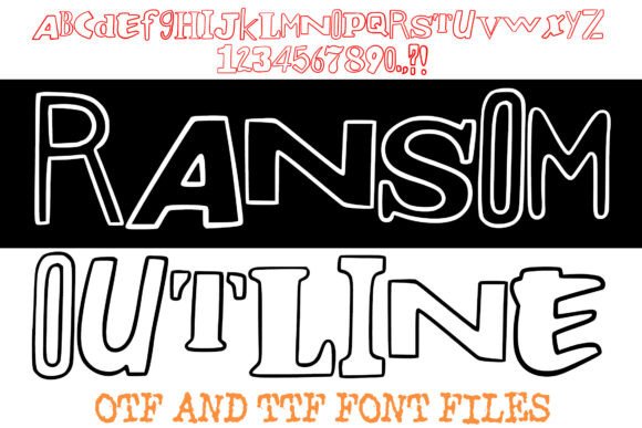 Ransom Outline: A Bold Choice for Digital Branding
