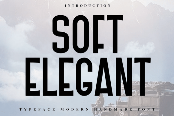 Soft Elegant Display Typeface for Digital Branding