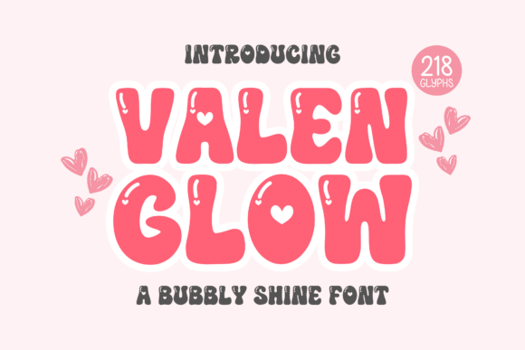 Valenglow: A Display Font That Brings Warmth to Editorial Design